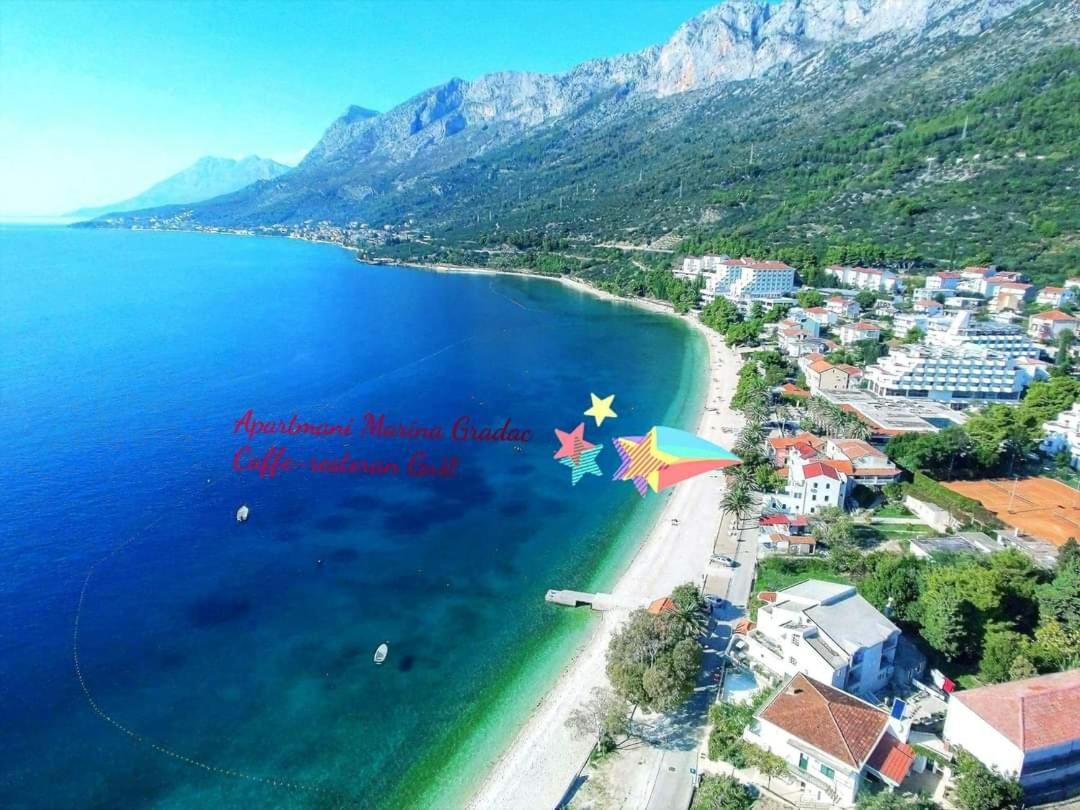 Apartmani Marina Gradac Gradac  Eksteriør bilde